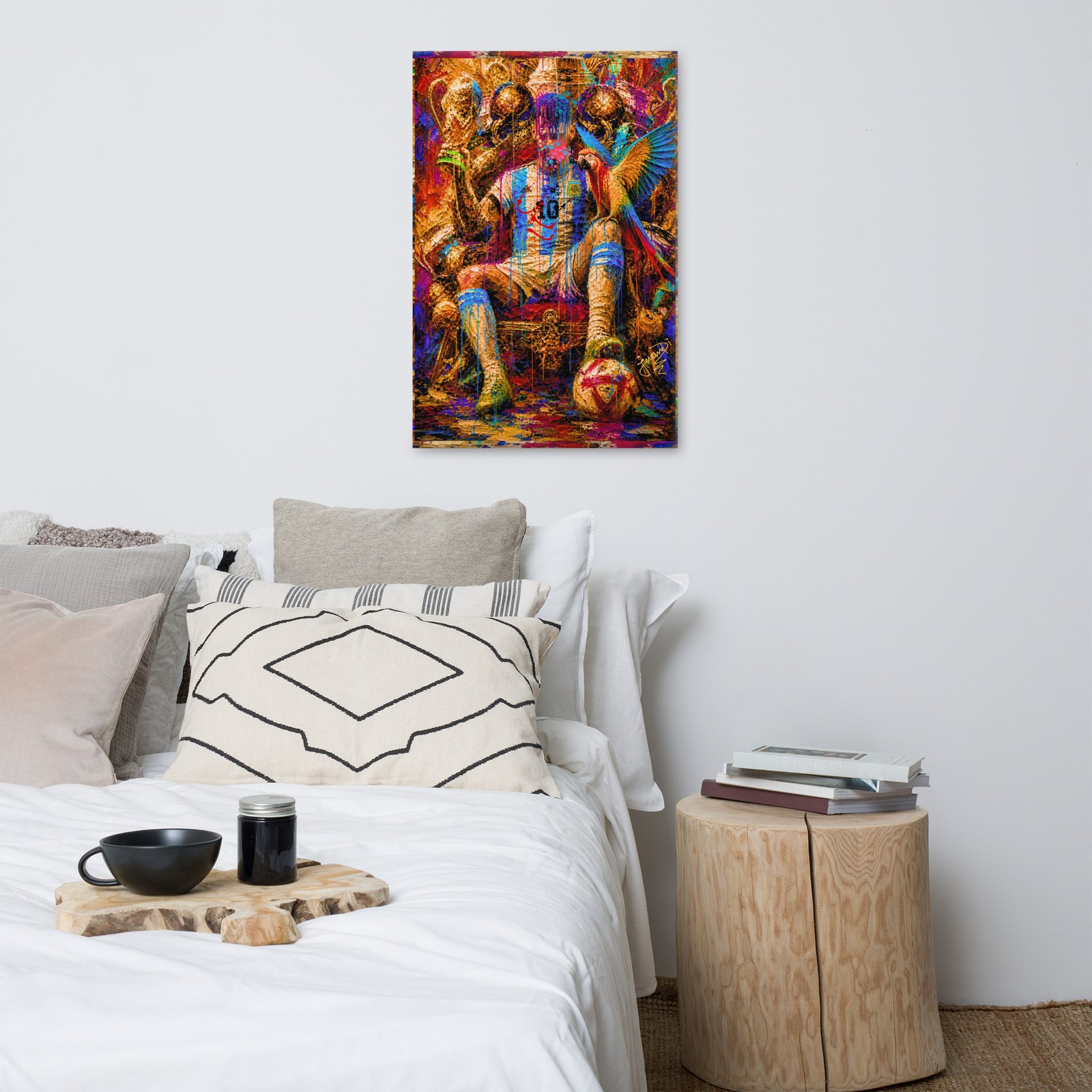 24x36 Soccer World Champion Canvas Wall Art - Imagen 8