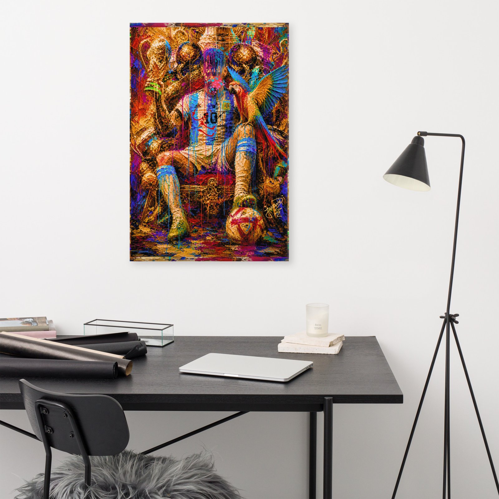 24x36 Soccer World Champion Canvas Wall Art - Imagen 9