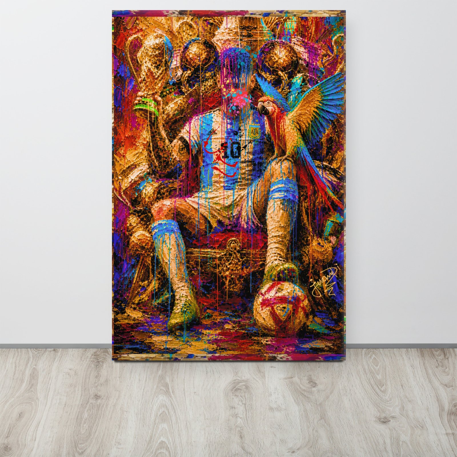 24x36 Soccer World Champion Canvas Wall Art - Imagen 10