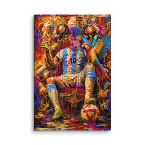 24x36 Soccer World Champion Canvas Wall Art