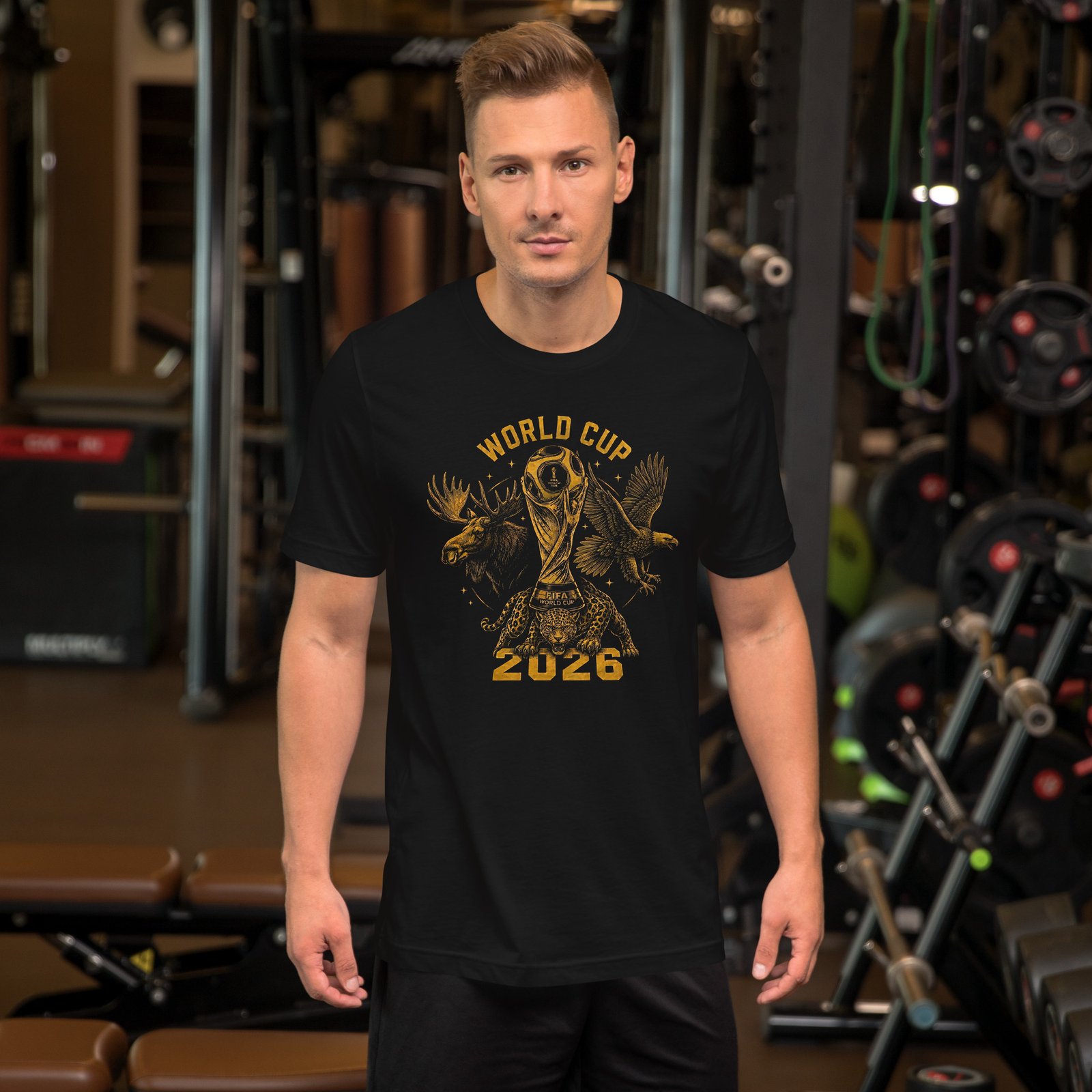 Premium Black Unisex 2026 World Cup Edition T-Shirt - Imagen 28