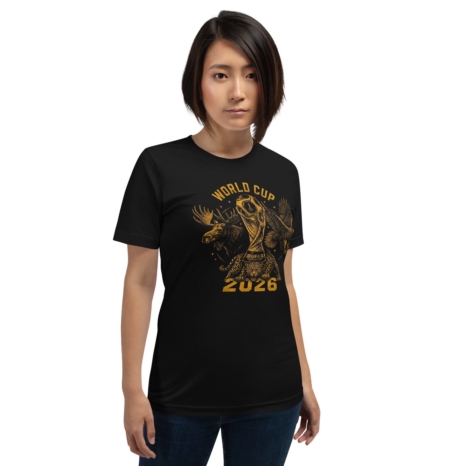 Premium Black Unisex 2026 World Cup Edition T-Shirt - Imagen 20