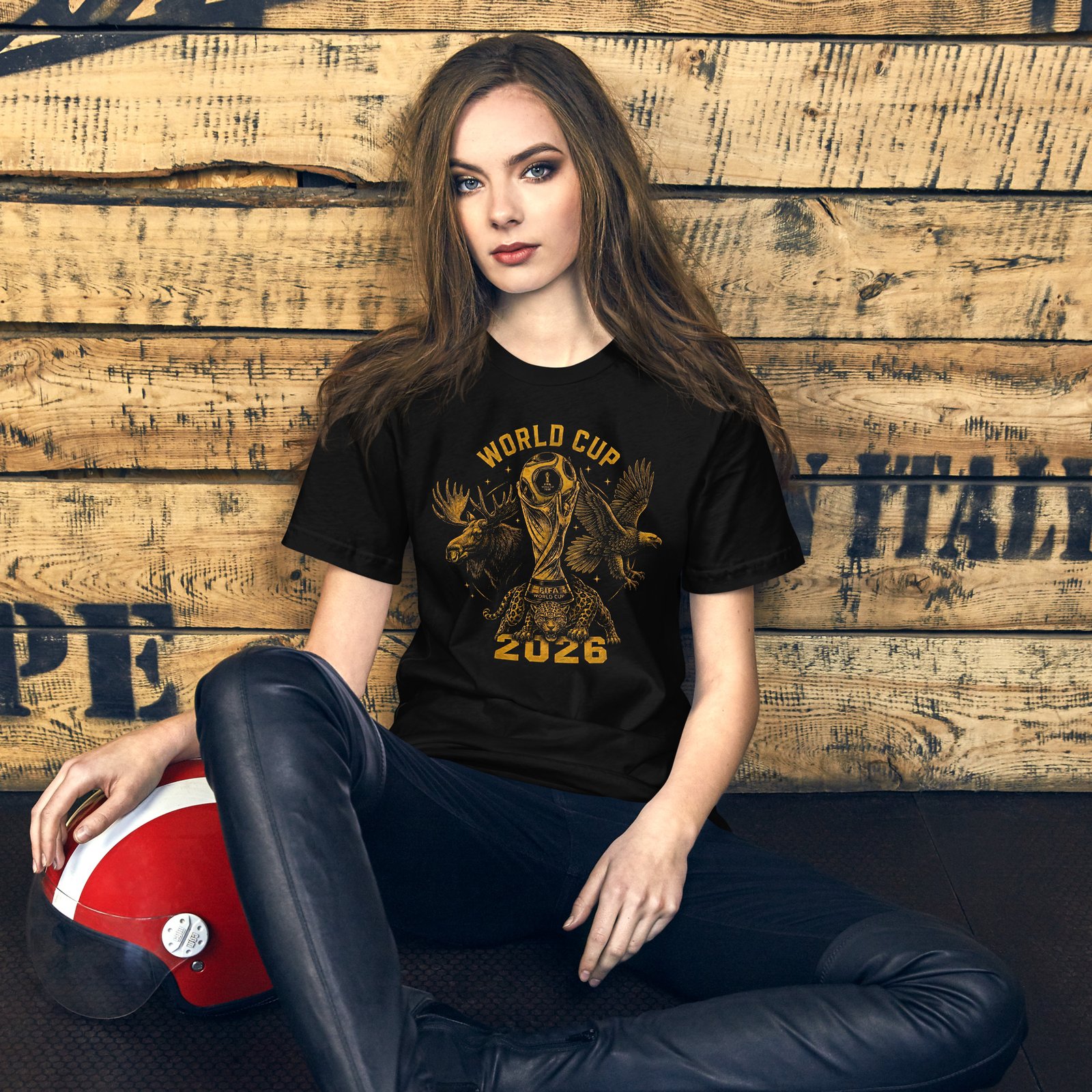 Premium Black Unisex 2026 World Cup Edition T-Shirt - Imagen 35