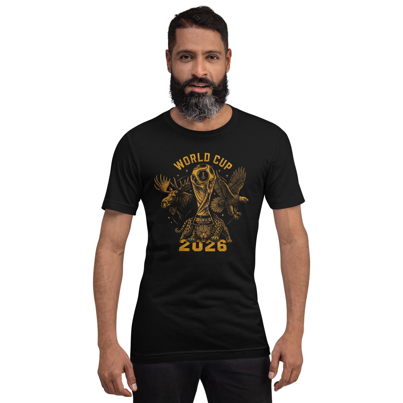 Premium Black Unisex 2026 World Cup Edition T-Shirt - Imagen 14