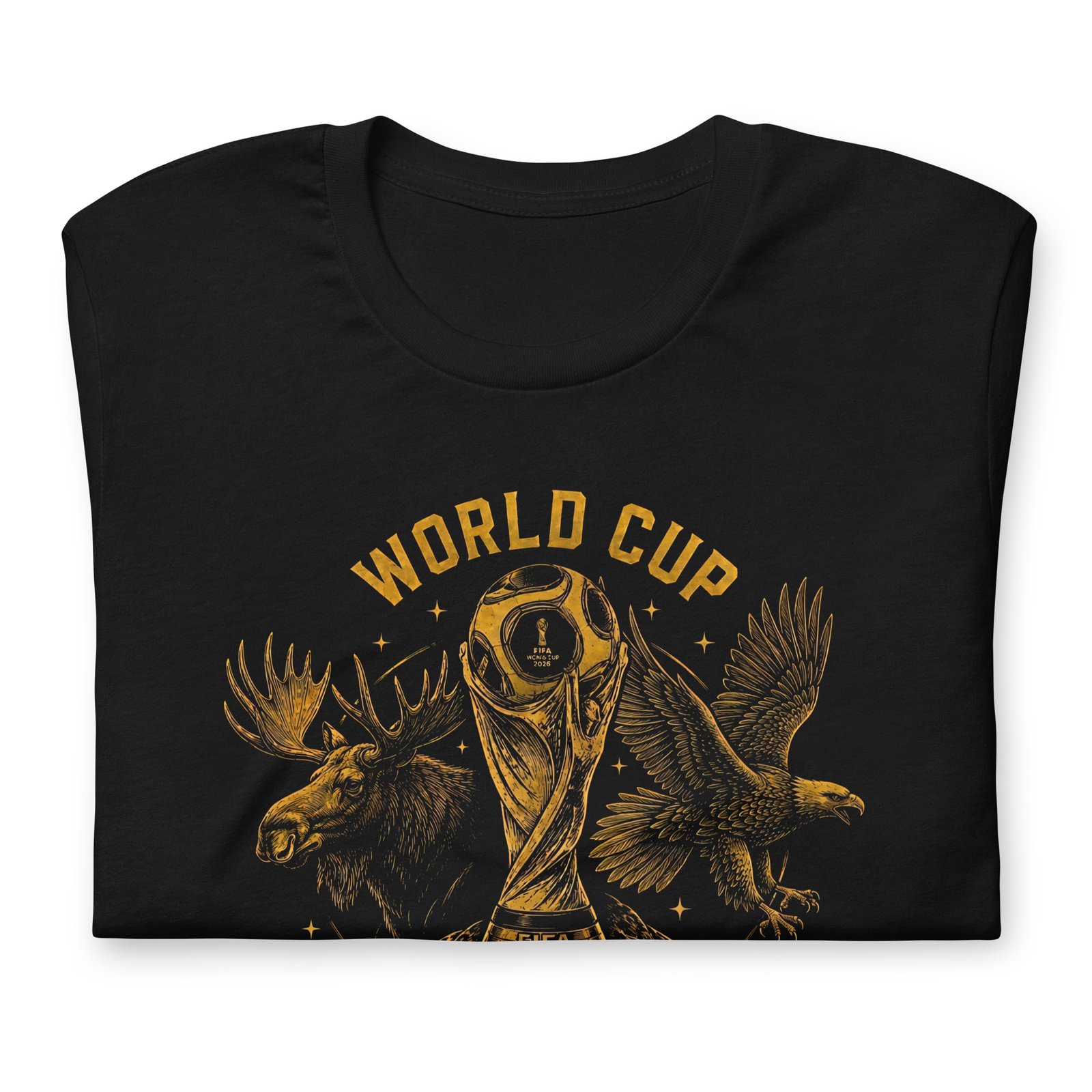 Premium Black Unisex 2026 World Cup Edition T-Shirt - Imagen 26