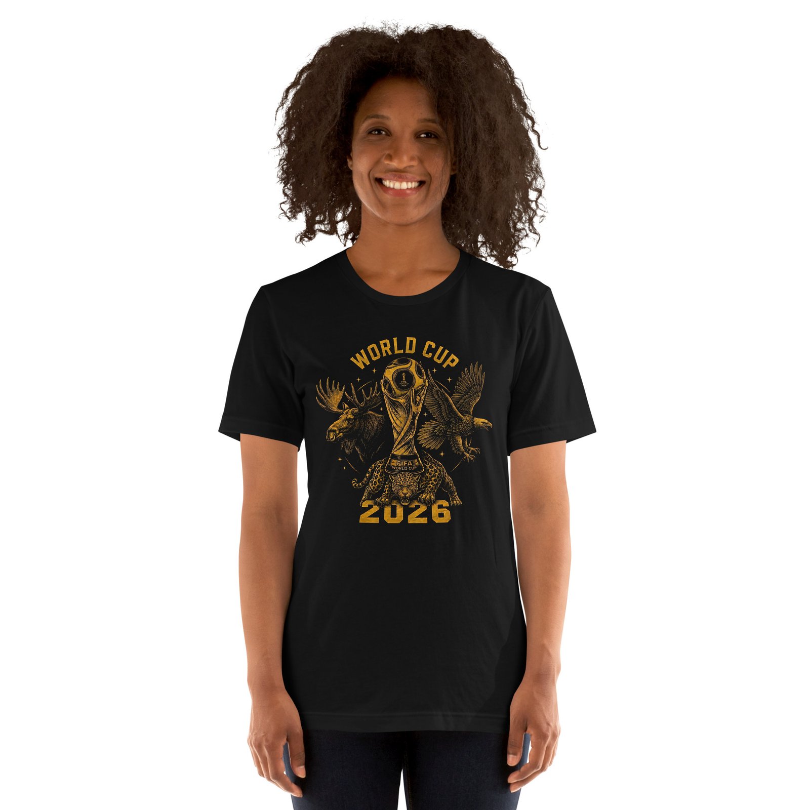 Premium Black Unisex 2026 World Cup Edition T-Shirt - Imagen 17