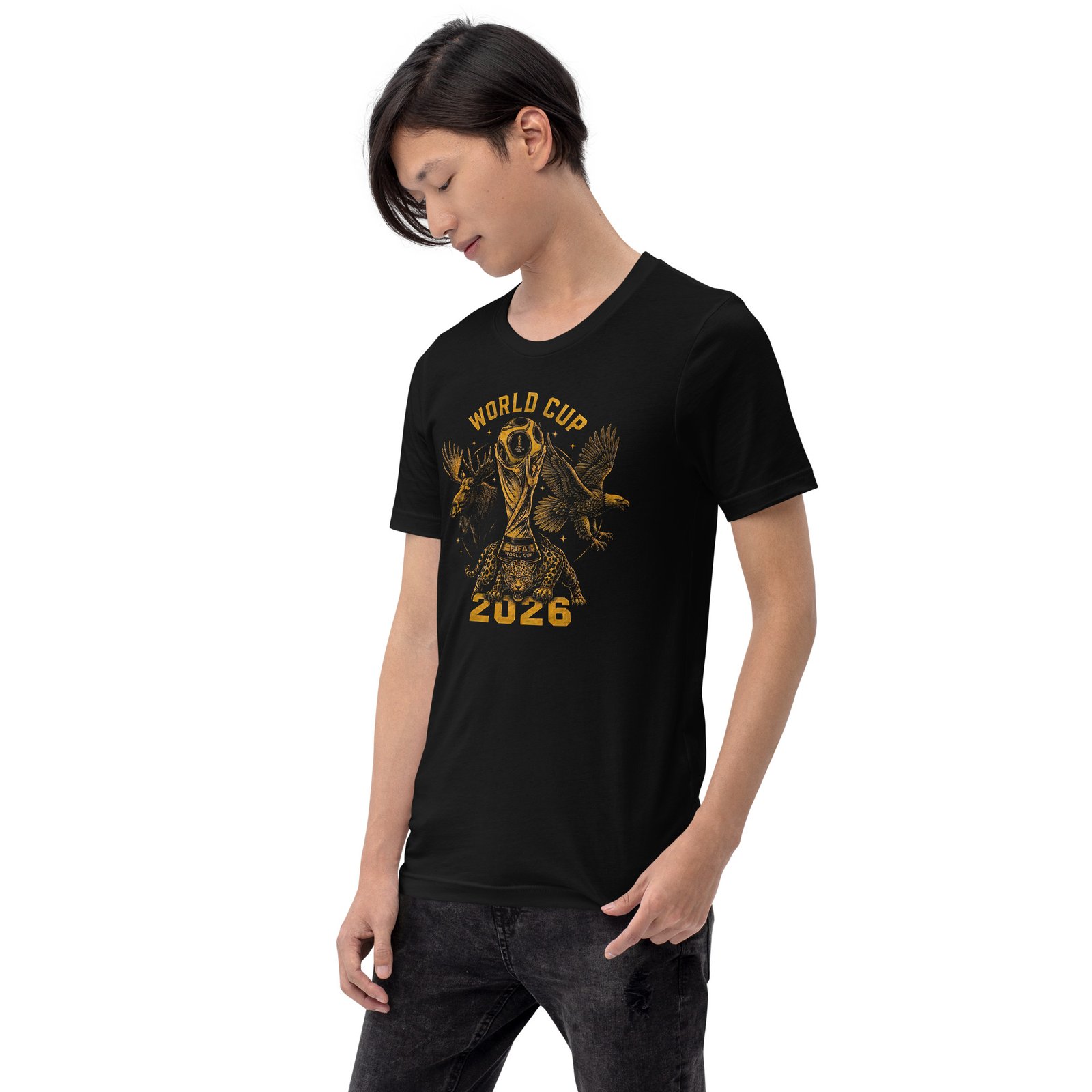 Premium Black Unisex 2026 World Cup Edition T-Shirt - Imagen 12