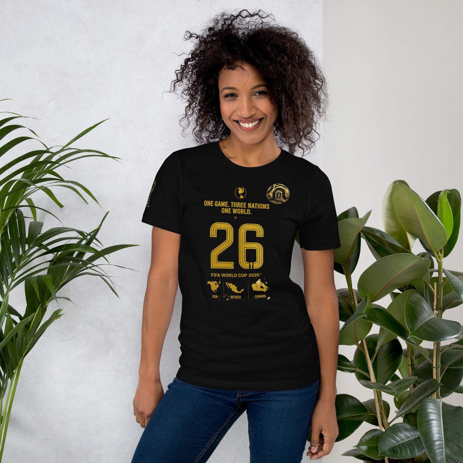 Unisex t-shirt Word cup - Imagen 31