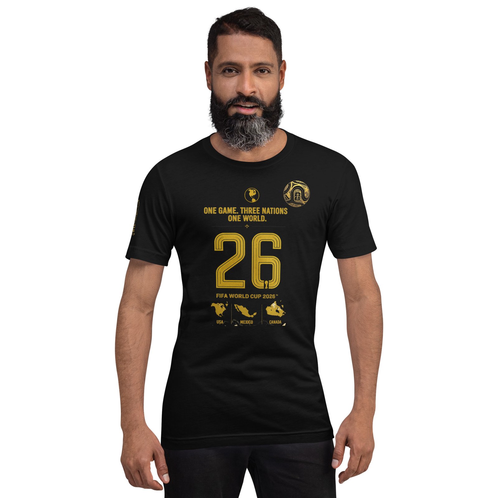 Unisex t-shirt Word cup - Imagen 13