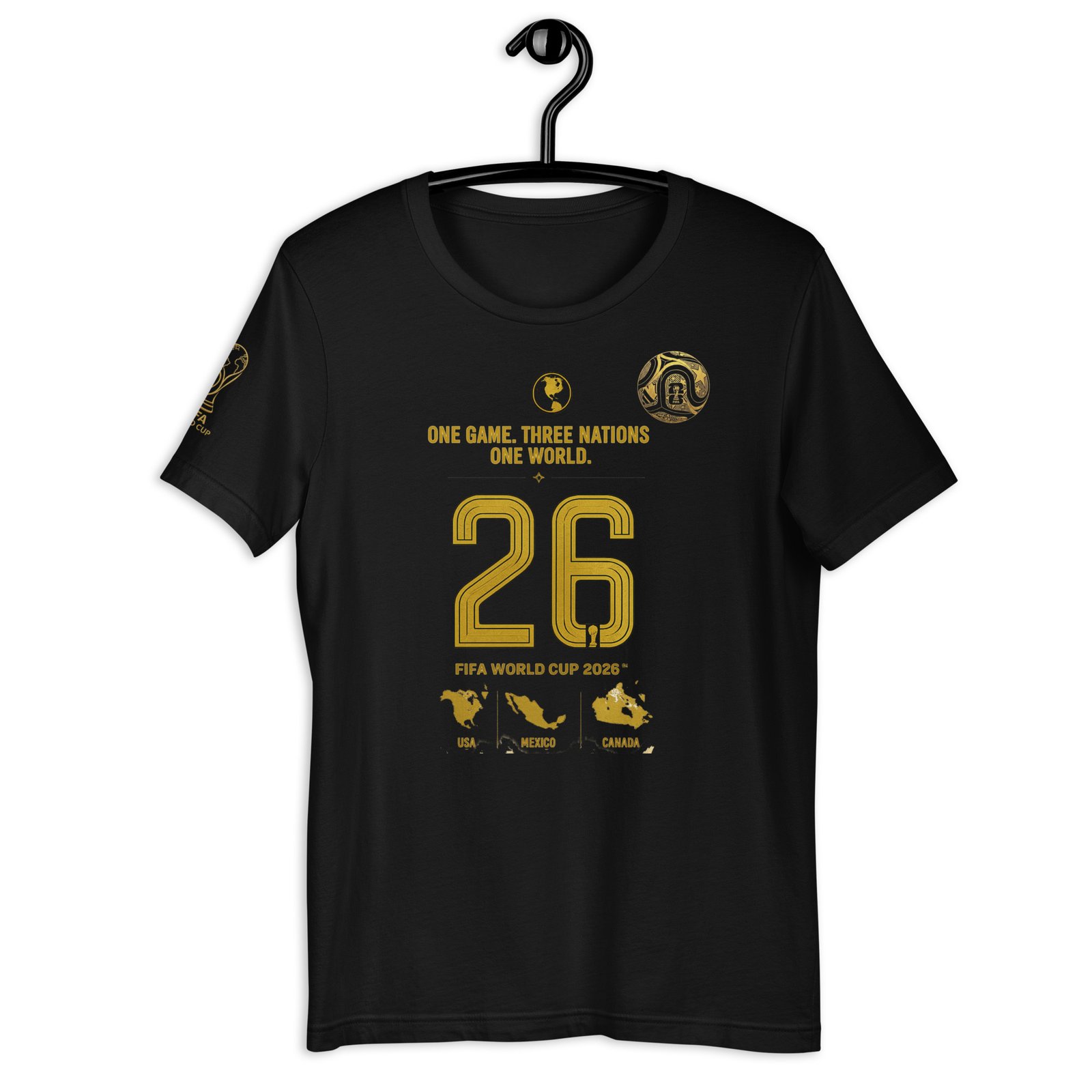 Unisex t-shirt Word cup - Imagen 22