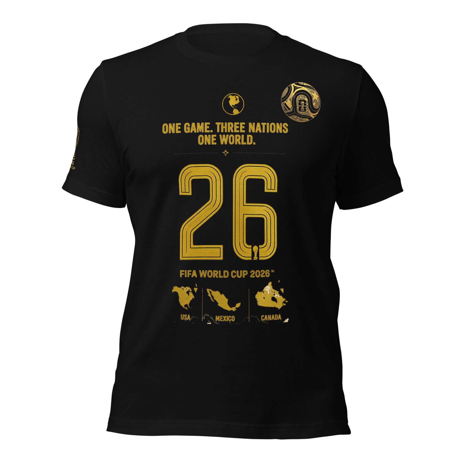 Unisex t-shirt Word cup - Imagen 2