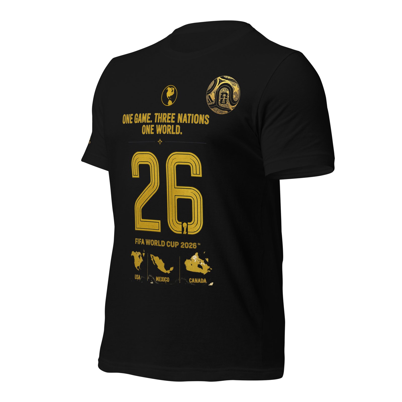 Unisex t-shirt Word cup - Imagen 3