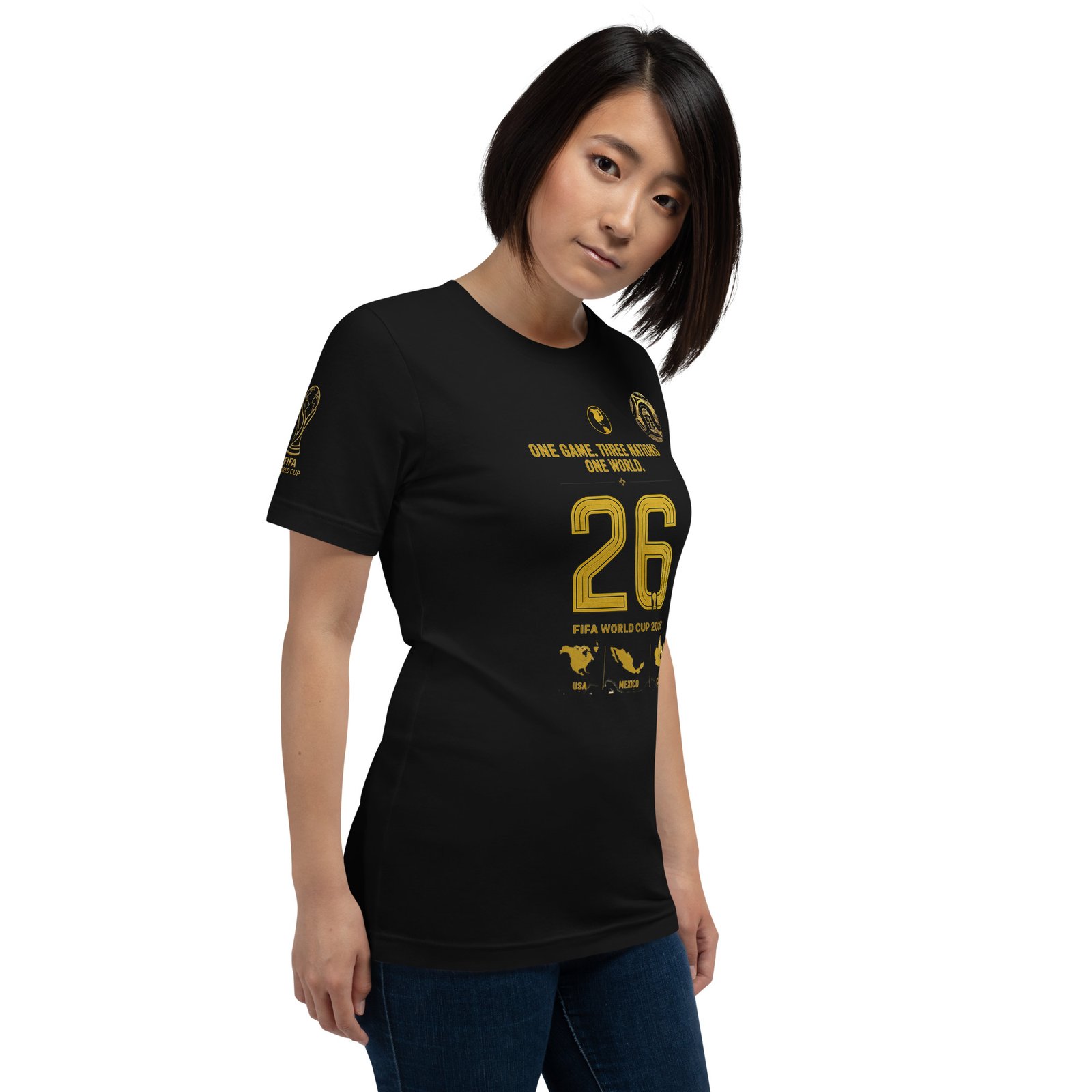 Unisex t-shirt Word cup - Imagen 18