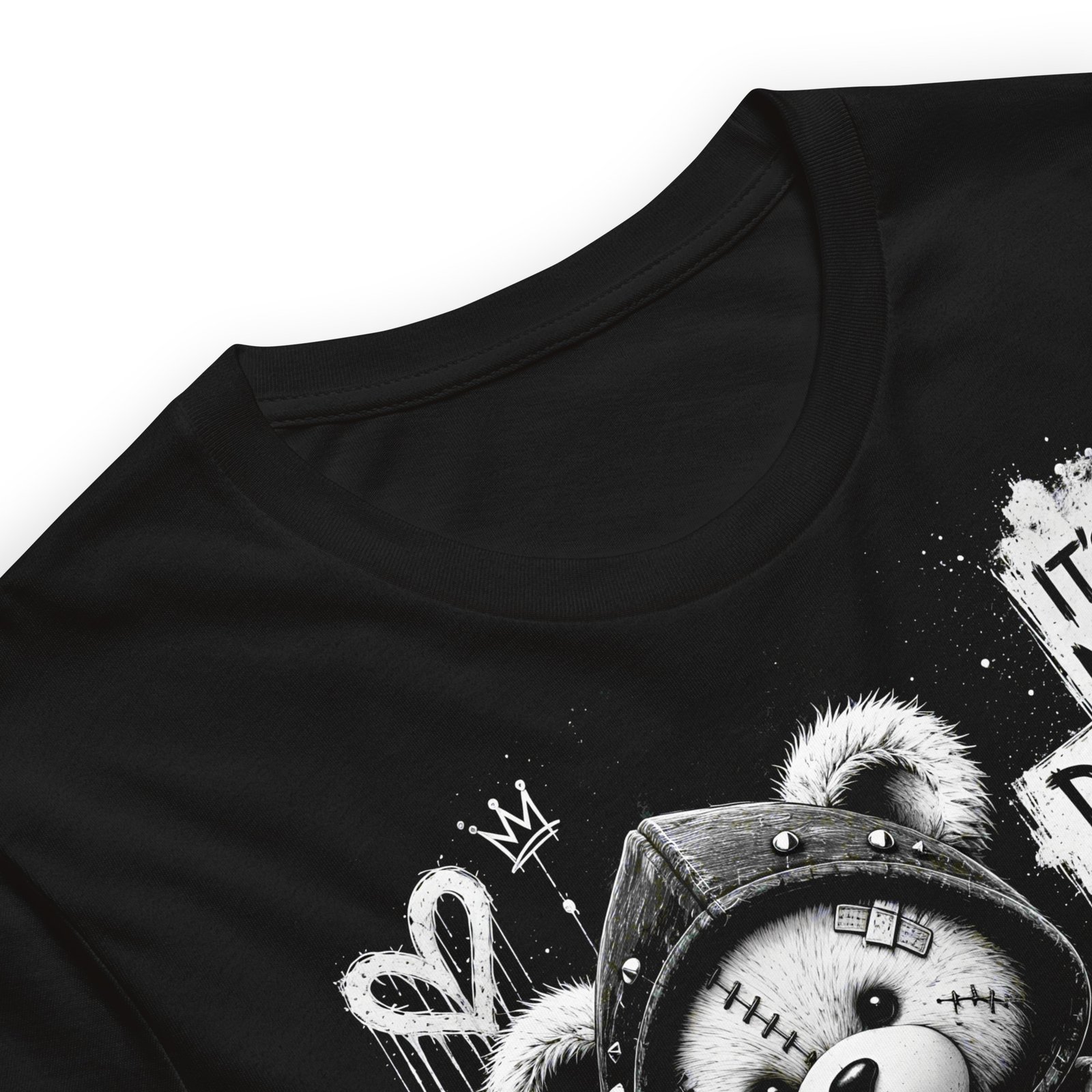 Gothic Teddy Bear Dark Aesthetic Unisex T-Shirt - Imagen 37